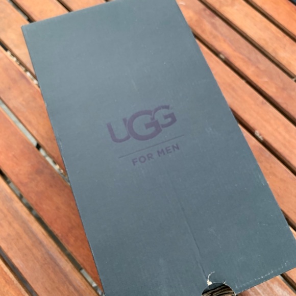 UGG ASCOT Suede Leather Wool Moccasins Loafers - Picture 9 of 9